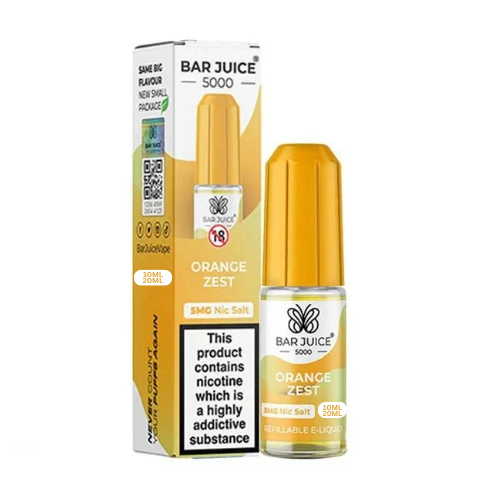Bar Juice 5000 Nic Salt E-liquids 10mg & 20 mg (10ml)