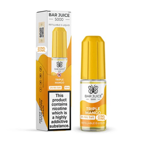 Bar Juice 5000 Nic Salt E-liquids 10mg & 20 mg (10ml)
