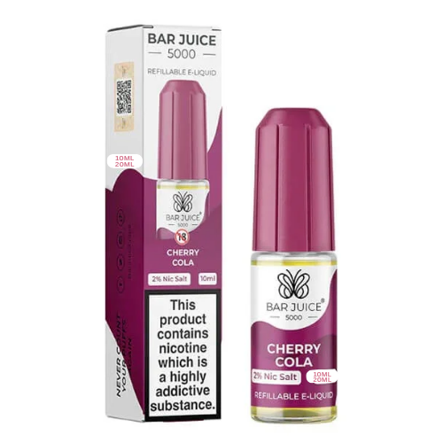 Bar Juice 5000 Nic Salt E-liquids 10mg & 20 mg (10ml)