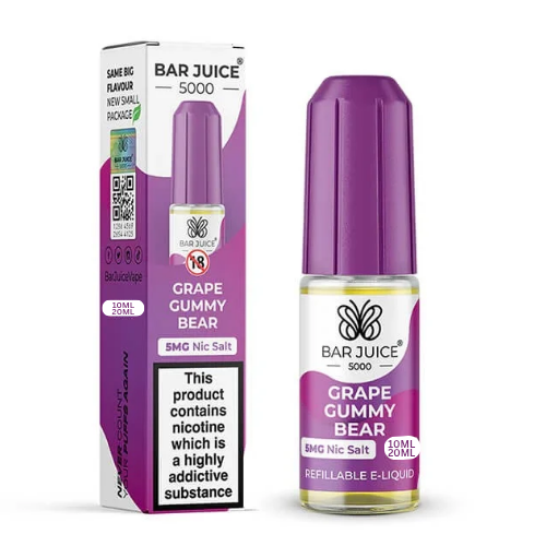 Bar Juice 5000 Nic Salt E-liquids 10mg & 20 mg (10ml)