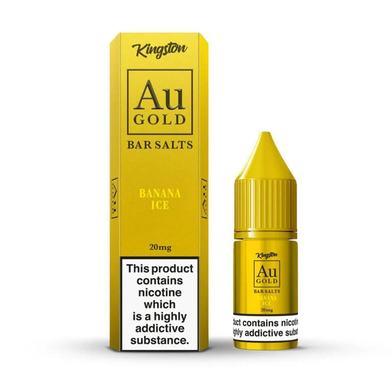 Kingston Au Gold Bar Salts 10ml E-liquids (10mg/20mg)